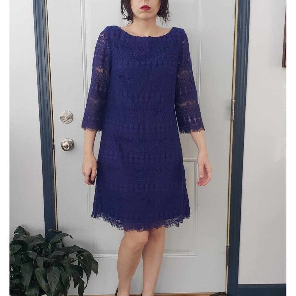 Jessica Howard Blue Dress
